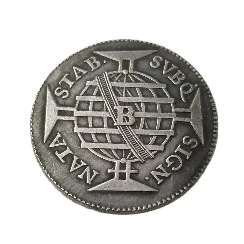 1754 Brasiilia 640 Ruis Hulgi Kollektsiooni Hõbetatud Koopia Münte Magic Coin Koju, Tuba Decor Jõulud Kingitused#187