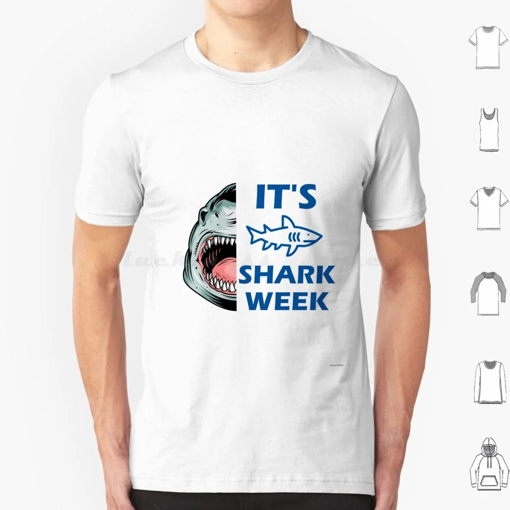 See Nädal Shark T-Särk Puuvillane Meeste ja Naiste Diy Prindi Nädal Shark Shark 2020 Hai Väljavalitu Kalad Tv Meg Megalodon Tiger Shark Suur