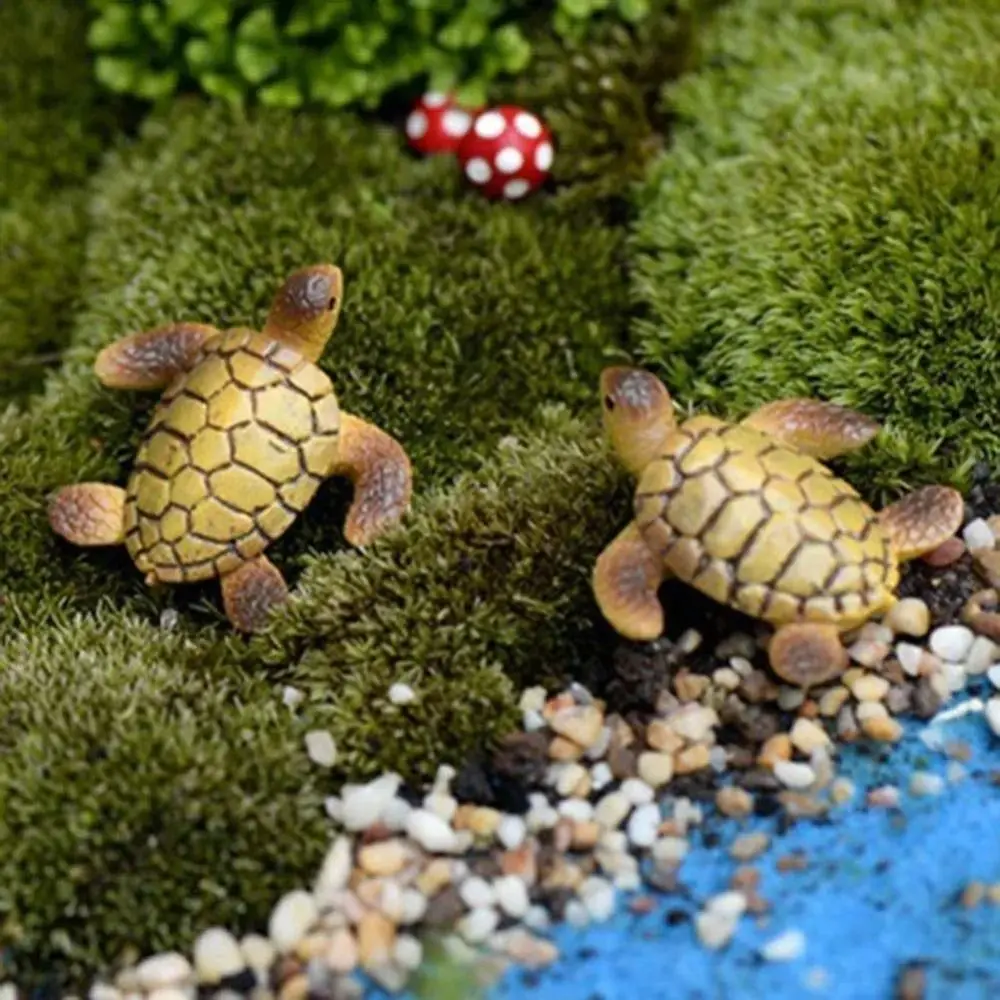 Merikilpkonn Mudel Vaik Kaunistused Akvaariumi Kala Tank Teenetemärgi Vaik Mini Merikilpkonn Maastiku Lillepoti Kaunistamine