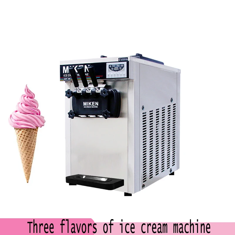 Puutetundlik Kontrollitud Väike Üksik Juht Desktop Jäätise Masin, Sobib Kodu-Ja Kaubandusasjades Ice Cream Machines