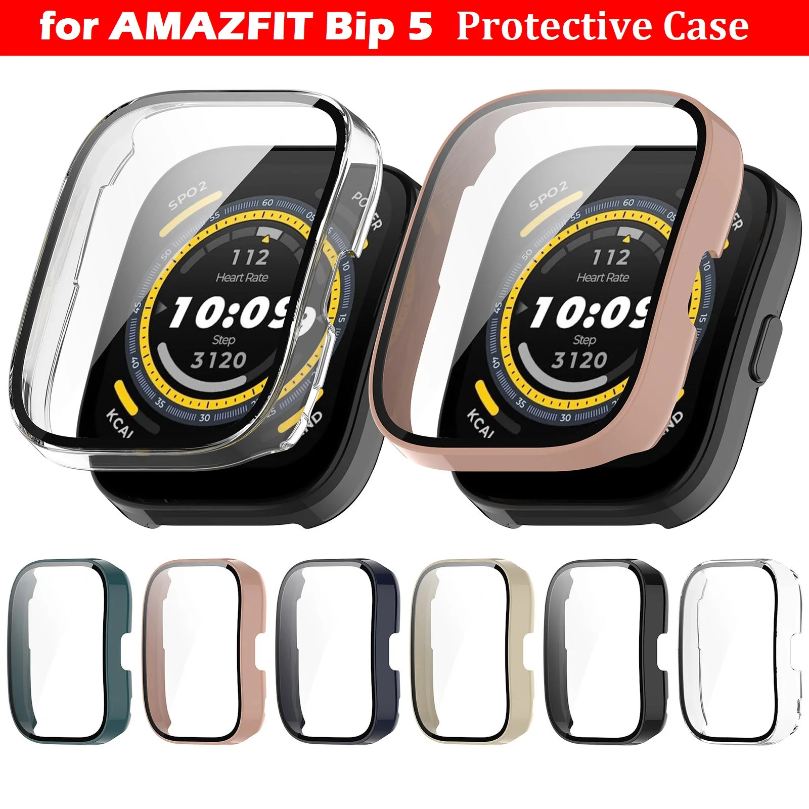 30PCS PC Kate Amazfit Piiripunkt 5 Smart Watch Raske Kaitseraua Karastatud Klaasist Ekraan Kaitsja puhul Amazfit Bip5