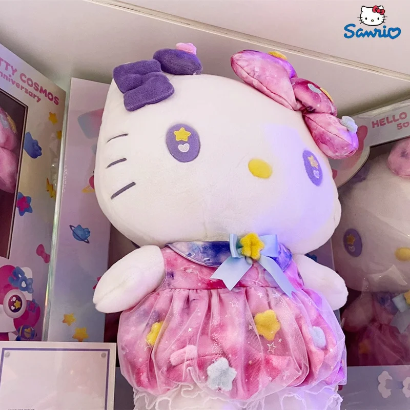 Sanrio Hello Kitty Kosmos 50 Aastapäeva Palus Nuku Kawyai Pehme Palus Viska Padi Tuba Teenetemärgi Koguda Lastele Jõulukinke