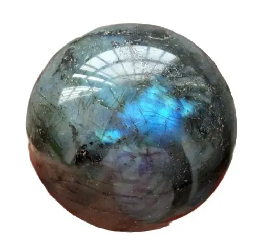Looduslik Labrador Kristall Kera Palli Madagaskar 80mm+seista