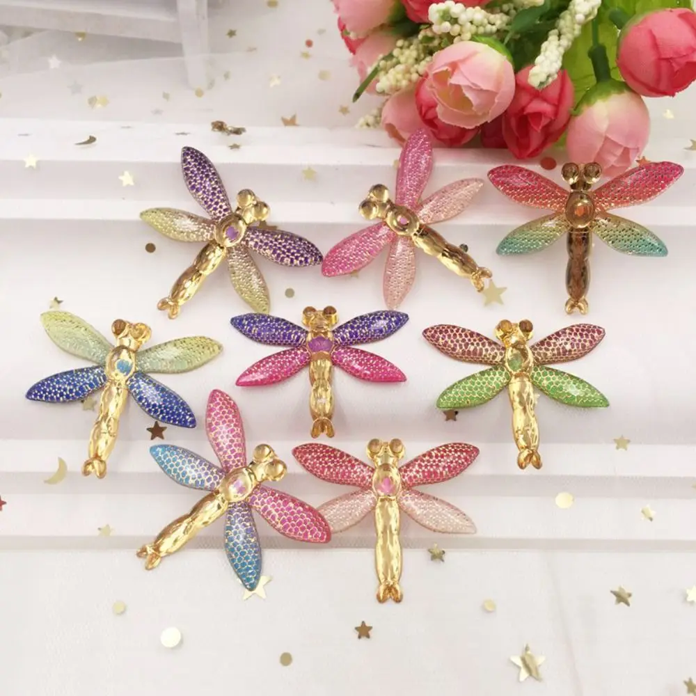 10tk 1 Auk Armastusväärne Ilus Dragonfly Kaunistused, Värviline Õrn Ehted Ripats Kodu Kaunistamiseks DIY Vaik Käsitöö