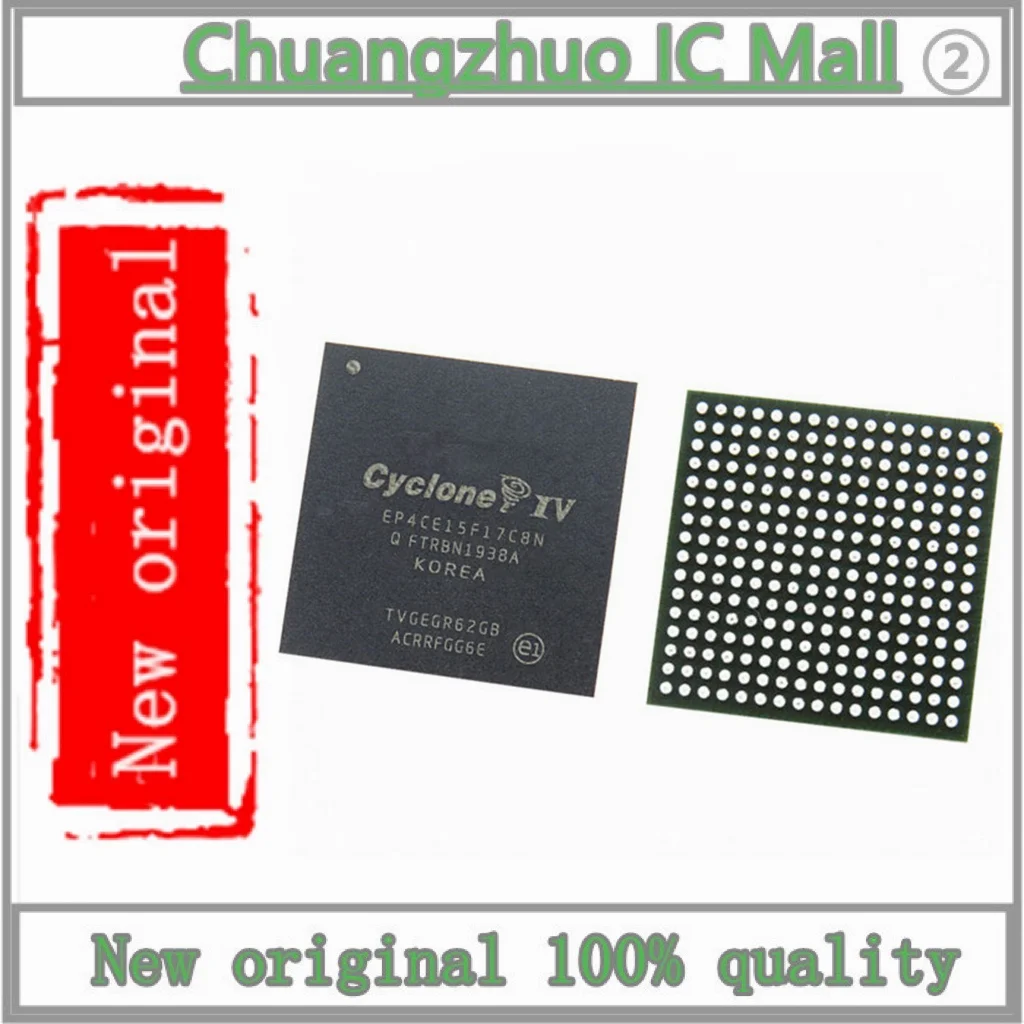 1TK/palju EP4CE15F17C8N Tsüklon® IV E Field Programmable Gate Array (FPGA) IC 165 516096 15408 256-LBGA IC Chip Uus originaal