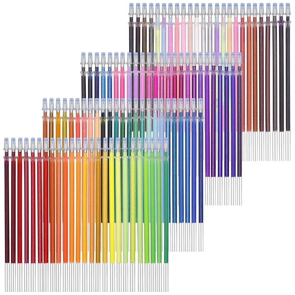 48 Värvid Pintsli Komplekt Akrüülvärv Värviline Geel Pliiatsid Tindiga Pastapliiatsite Fluorestsents