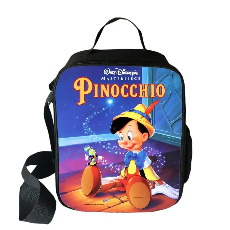 Disney Pinocchio Lunch Kotid Õpilane Toidu Käekott Piknik Reisi Hommikusöök Kasti Kooli Laps Kaasaskantav Isoleeritud Lunch Toidu Kott