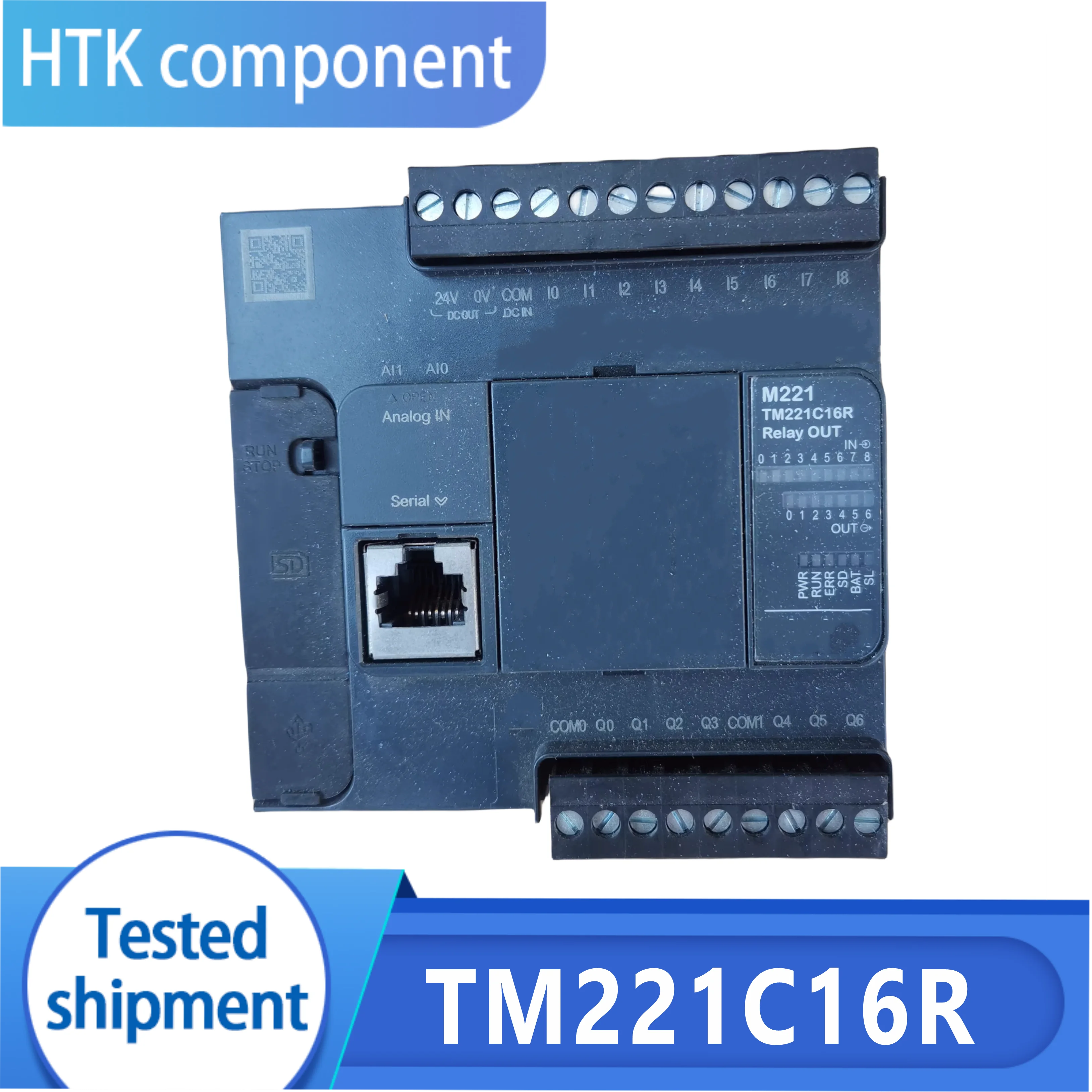 TM221C16R Uus Originaal PLC Moodul