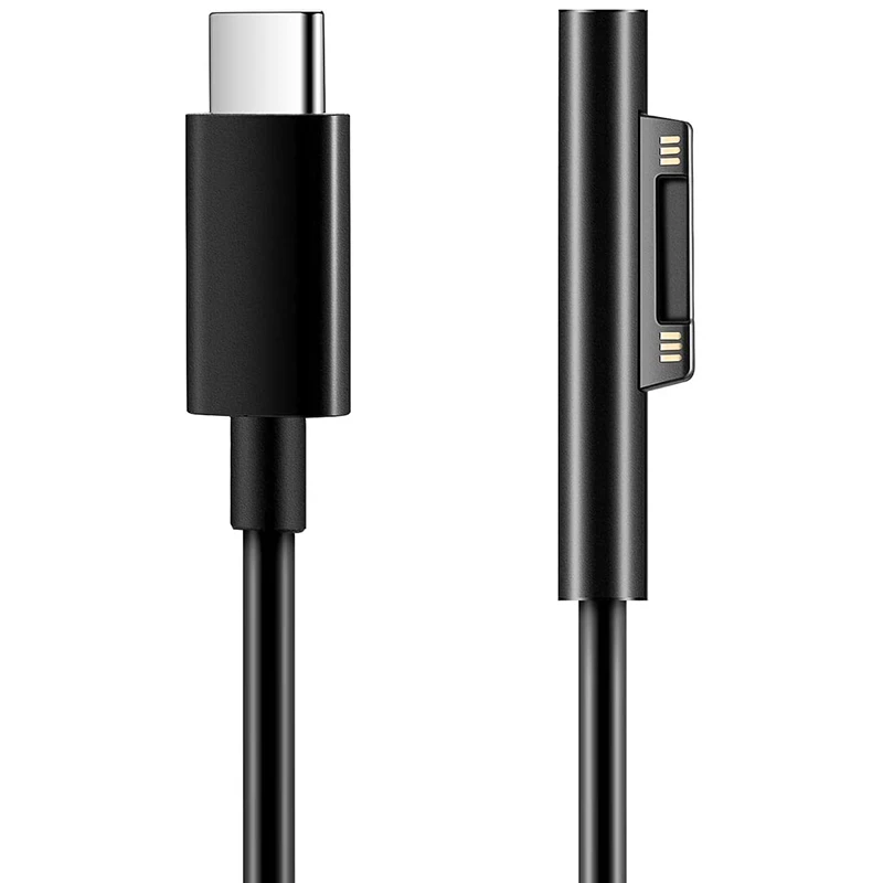 Pinna-Ühendage USB-C laadimiskaabel ühildub Surface Pro 3/4/5/6/7, Pinna Sülearvuti 3/2/1,Pinna Minna