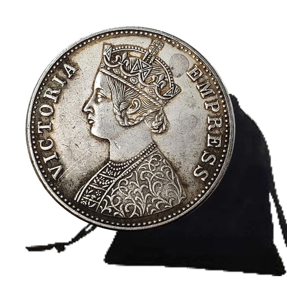 Luksus UK Suurbritannia Kuninganna Maailma Kunsti Mündi Mälestusmündid/Tasku Õnnelik Mündi Pool Kollektsioon Memorial Mündi+Kingitus Kott