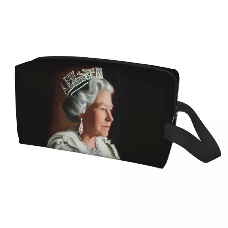 Suurbritannia Kuninganna Elizabeth II Tualett-Bag Naiste Inglismaa Royal Kosmeetika Meik Korraldaja Lady Ilu Säilitamine Dopp Komplekt Box