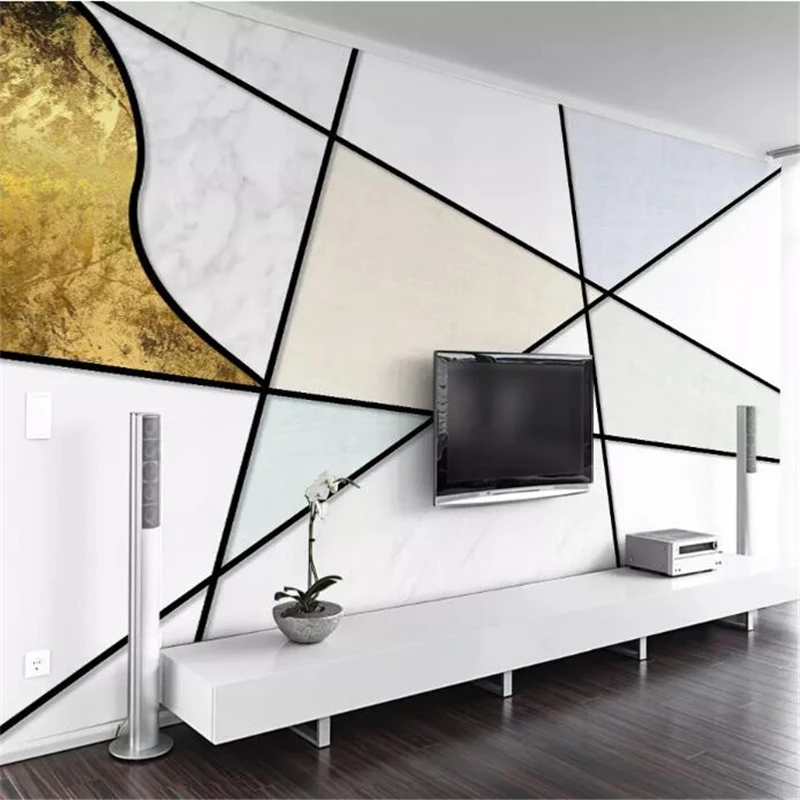wellyu de papel parede 3D Kohandatud taustpildi Põhjamaade minimalistlik joon geomeetriline tekstuur isiksuse TV taust behang