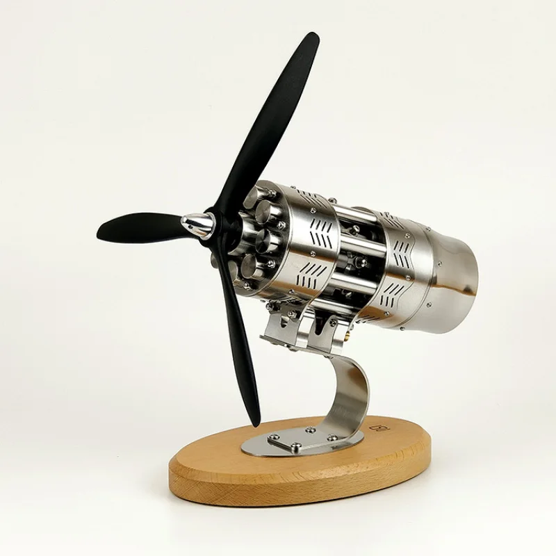 16 Silinder Swashplate Stirling Mootori Mudel Õhusõiduki Mootori Mehaaniline Tööstus-Mänguasi 16stl-2.0 Füüsika Haridus Mänguasjad