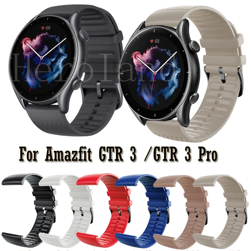 Silikoon Käevõru Watchband Jaoks Huami Amazfit GTR 4 3 Pro gtr2 Rihm 22MM Smart Watch Bänd Huawei Vaadata GT 3 46 mm Wriststrap