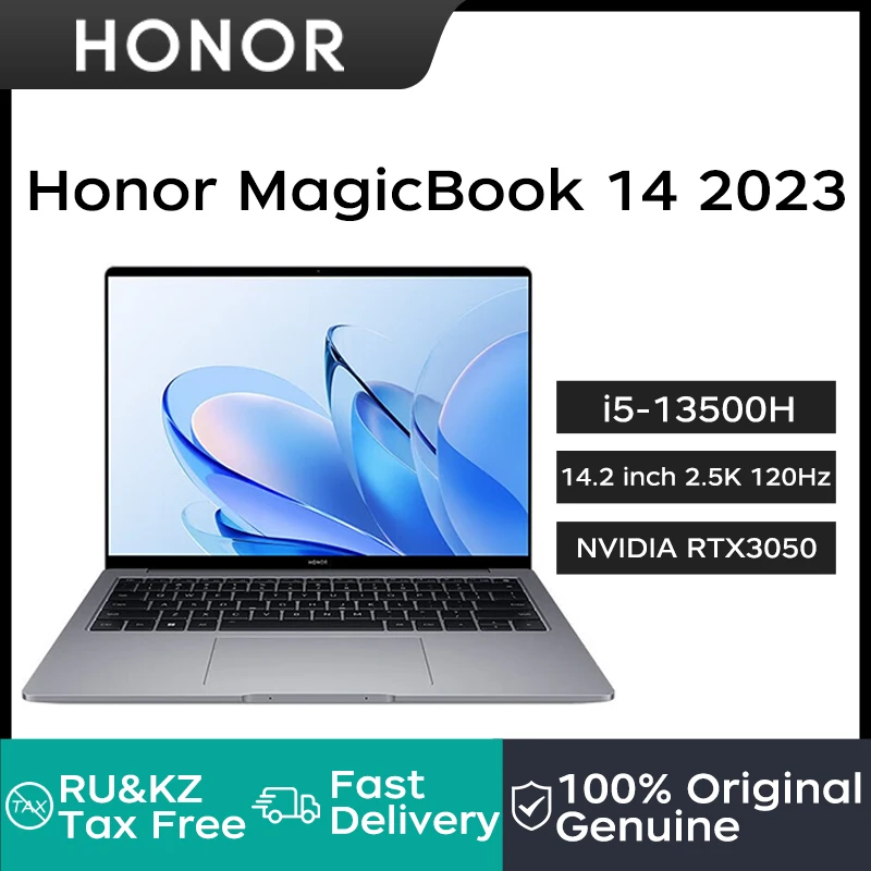 Au MagicBook 14 Pro 2023 Sülearvuti 14.2 Tolline 2.5 K 120Hz IPS Ekraan Netbook i5-13500H 16 GB 1 TB RTX3050 Sülearvuti Sülearvuti