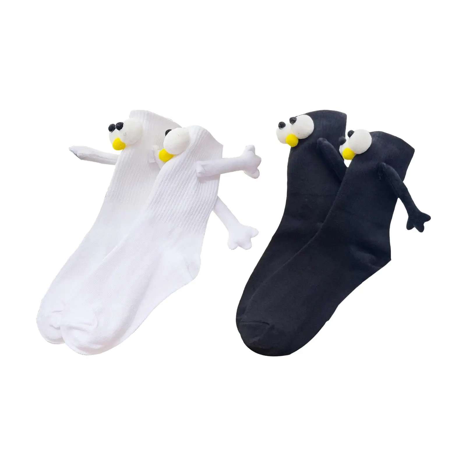 Imitoru 3D Paari Sokke Mugav Uudsus Sokid Paar Hoides Käsi Sokk, Matkamine Siseruumides Väljas Sörkimine Poisid Tüdrukud