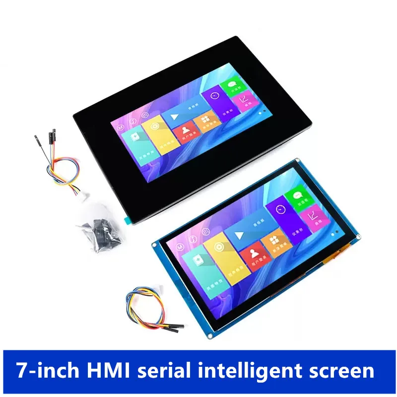 7-tolline HMI serial port intelligentne ekraani kondensaator/takisti puutetundlik LCD-ekraan, TJC8048X570_ 011C/R