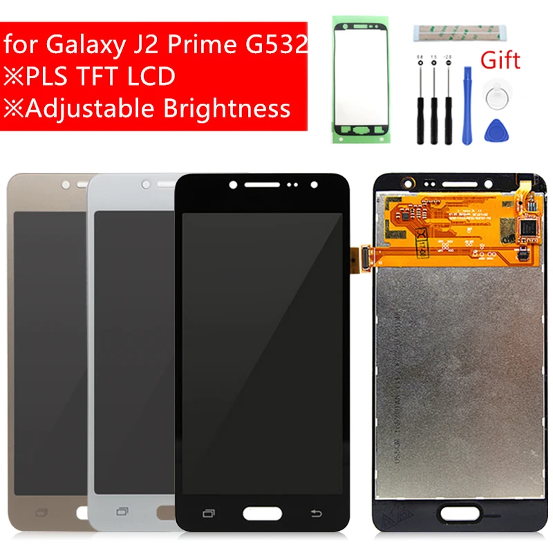 Samsung Galaxy J2 Prime LCD-Ekraan, G532F Puutetundlik Digitizer Assamblee G532 G532M lcd asendamine varuosade kingitus