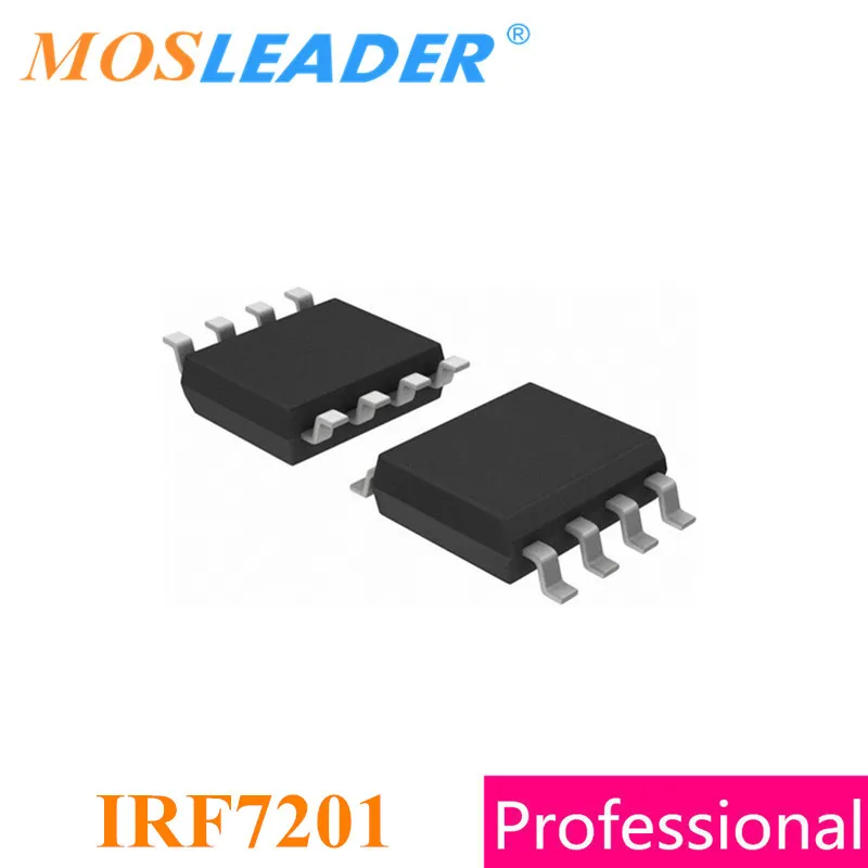 Mosleader IRF7201 SOP8 100TK 1000PCS 30V 7.3 N-Channel IRF7201TRPBF IRF7201PBF Kõrge kvaliteediga