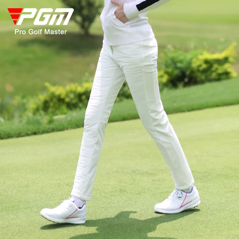 PGM Golf Püksid Naiste Talve Paks Soe Naiste Vabaaja Puuvillased Püksid Daamid Slim Fit Pikad Püksid Kõrge Vöökoht Velvet Sweatpants uus