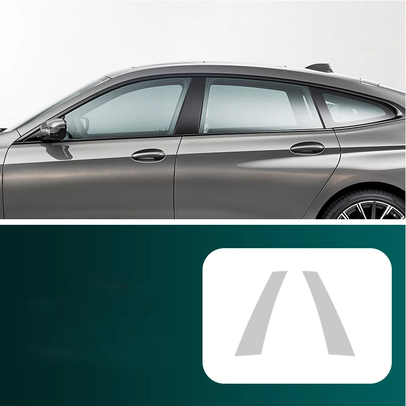 BMW 6 Seeria GT 640 650 2018-2023 Läbipaistev TPU Kile Seest Windows BC Center Samba Ribad Auto Kleebis Auto Tarvikud