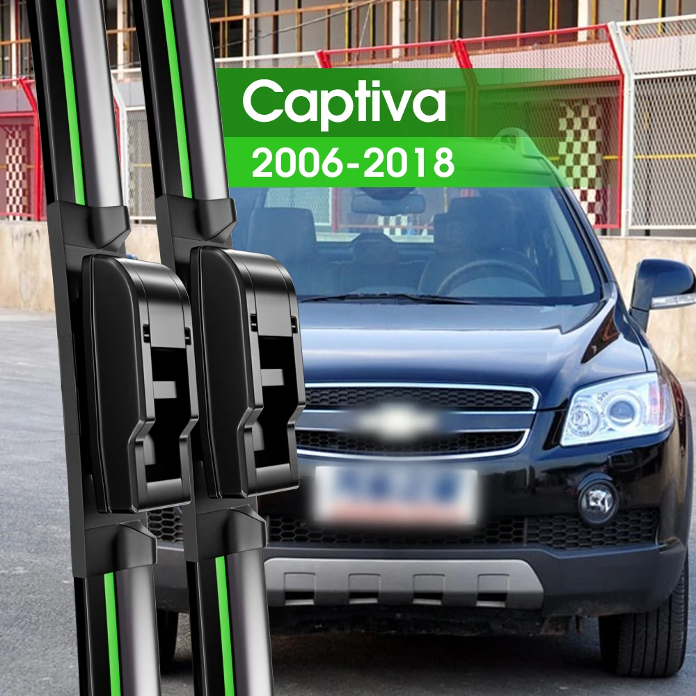 2tk esiklaasi klaasipuhastite Puhul Chevrolet Captiva 2006-2018 Tuuleklaasi Akna Tarvikud