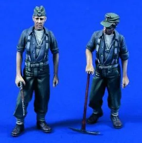 1/35 Vaik Joonis mudel komplektid modelleerimine Hooldus sõdur Kokkupanemata ja värvimata