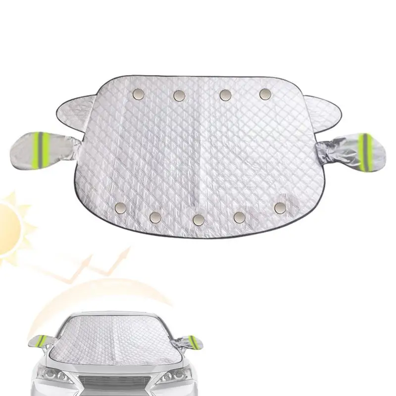Auto Snow Shield Külmumise Ennetamiseks Külm Ennetamise Esiklaasi Päikesevarju Paksenenud Anti Jää Külm Lumi Kilp Auto Mantel