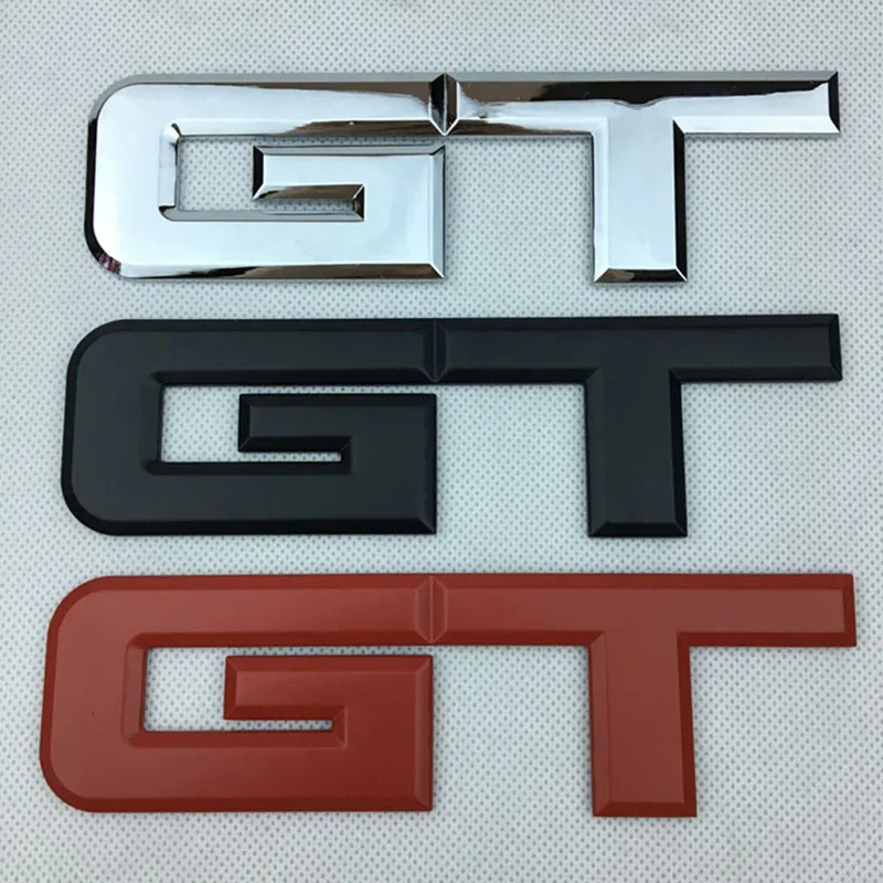 3D Metall Auto Tähed Ford Mustang GT 2018 2019 2012 2017 2016 GT 500 350 40 Pagasiruumi Embleem Logo Fender GT Kleebis Tarvikud