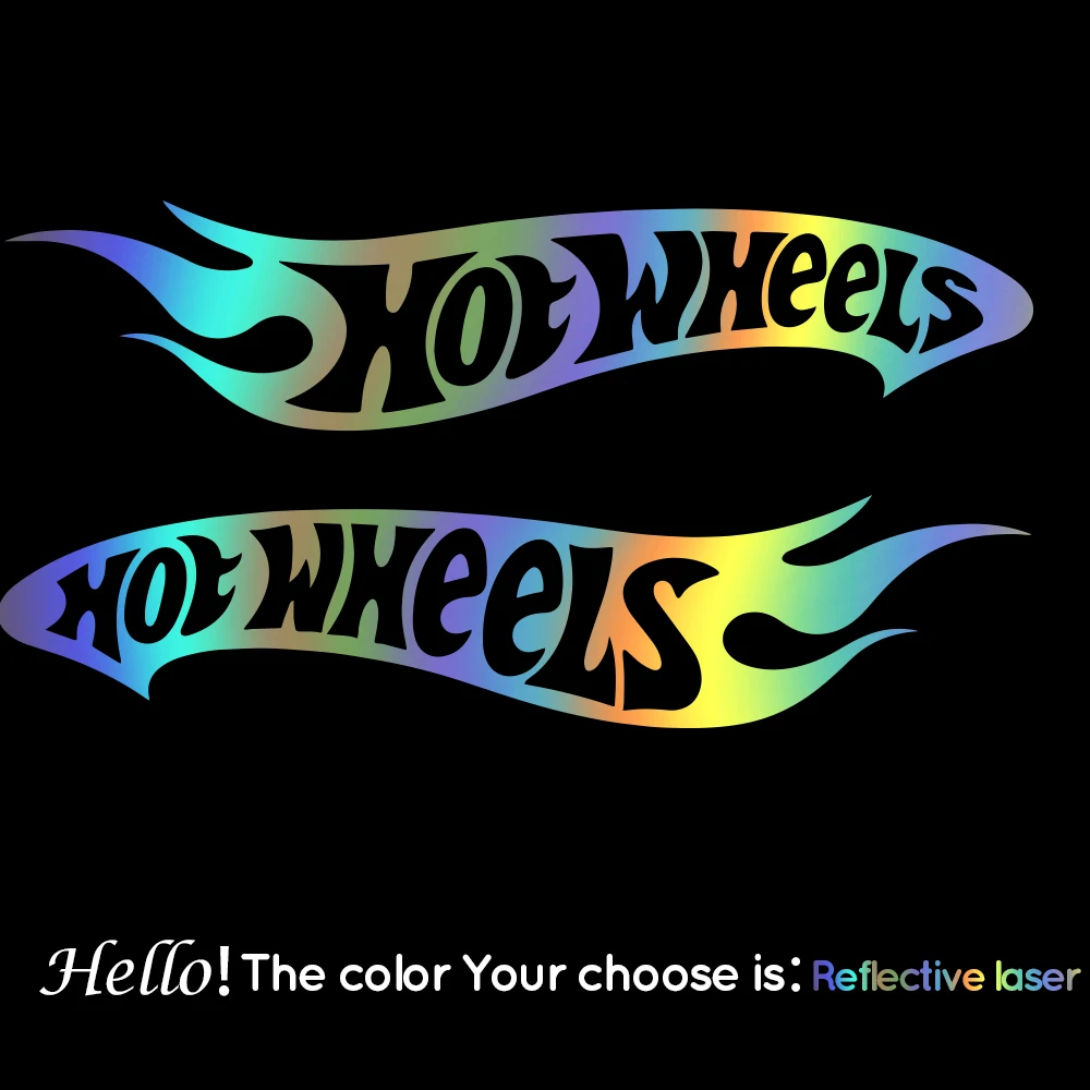 2tk Hot Wheels Kiiver Racing Moto CROSS Auto 4x4 RV Veekindel Auto Kleebis Mood Racing Vinüül Decal Kleebis Komplekt 2 Sobivaks