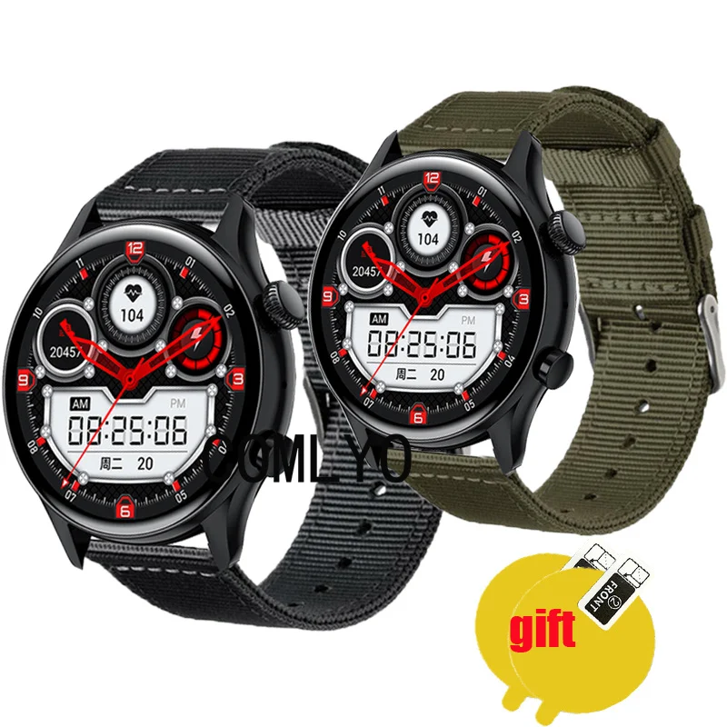3in1 käepaela eest COLMI i30 Rihm Smart watch Band Nailon Canva Vöö Ekraani Kaitsekile