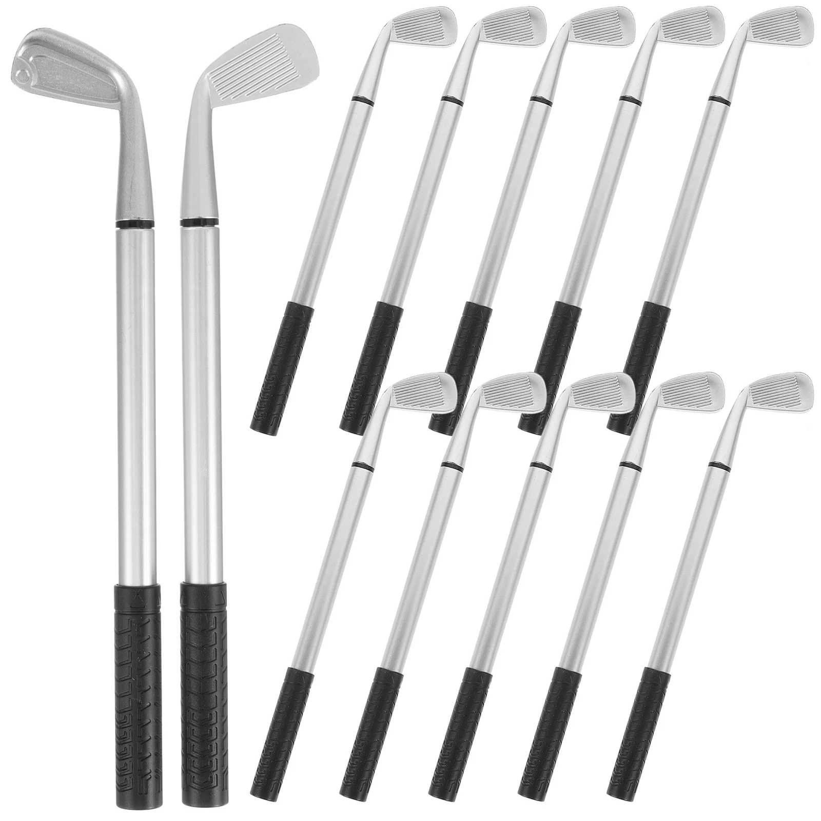 12tk Desktop Simulatsiooni Klubi Pen Dekoratiivsed Pen Sport Golf Rekvisiidid Büroo Kirjaplank